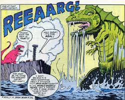 Открытки с Годзиллойиз комиксов Вселенной Марвел скачать бесплатно.