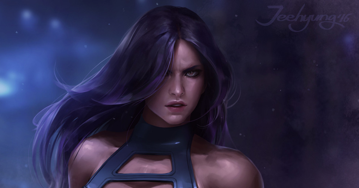 Открытки с Псайлок из Люди Икс. Открытки с Псайлок скачать бесплатно.