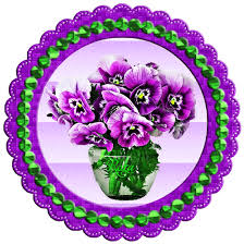 Открытки с фиолетовыми анютиными глазками скачать бесплатно.
