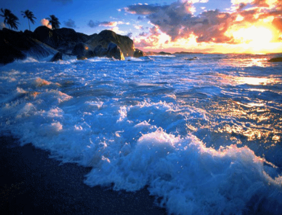 Я стану твоим океаном. Море анимация. Живое море. Красивое море. Красивый океан.