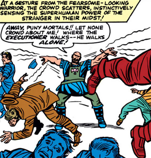 Открытки с Палачом врагом Тора из комиксов Марвел скачать.  