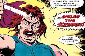 Открытки с Ангаром Крикуном из комиксов Вселенной Марвел.    