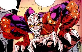 Открытки с Калибаном злодеем из комиксов Вселенной Марвел.    