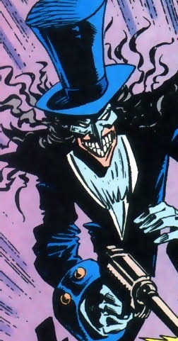 Открытки с Счетоводом злодеем из Вселенной ДС и врагом Бетмэна.