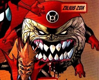 Открытки с Зилиусом Зоксом суперзлодеем из Вселенной комиксов ДС.