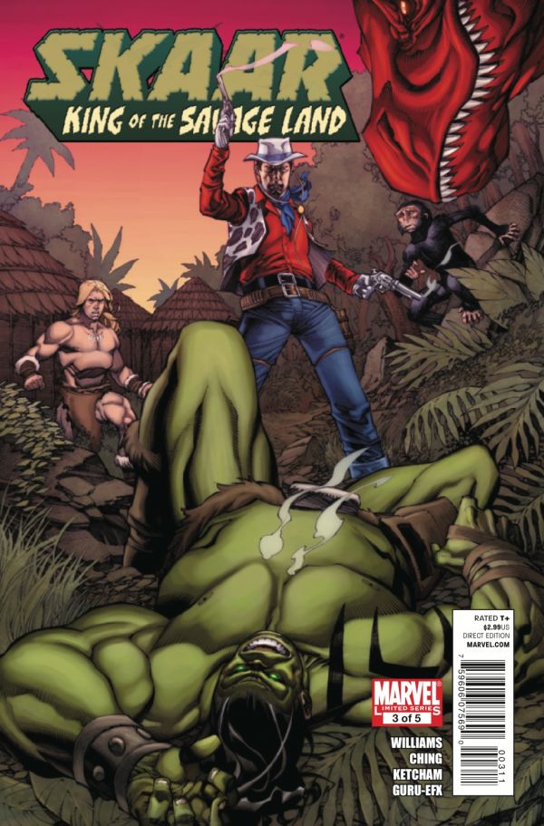 Открытки с Скааром из комиксов Вселенной Марвел скачать бесплатно.