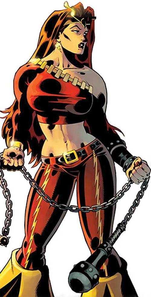 Открытки с Тундрой персонажем комиксов из Вселенной Марвел. 