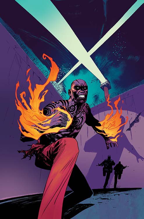 Открытки с Эль Диабло из Отряда Самоубийц. Открытки с Эль Диабло скачать.