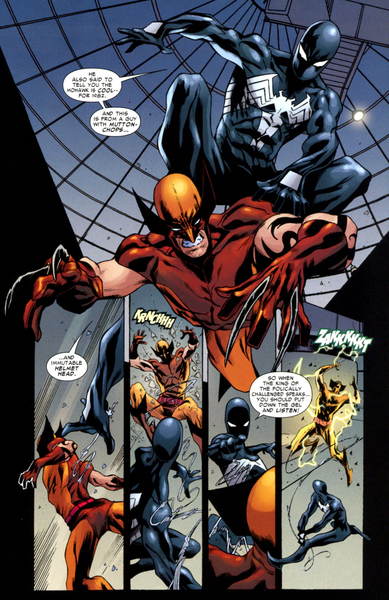 Открытки с Дакеном из комиксов Вселенной Марвел скачать бесплатно.