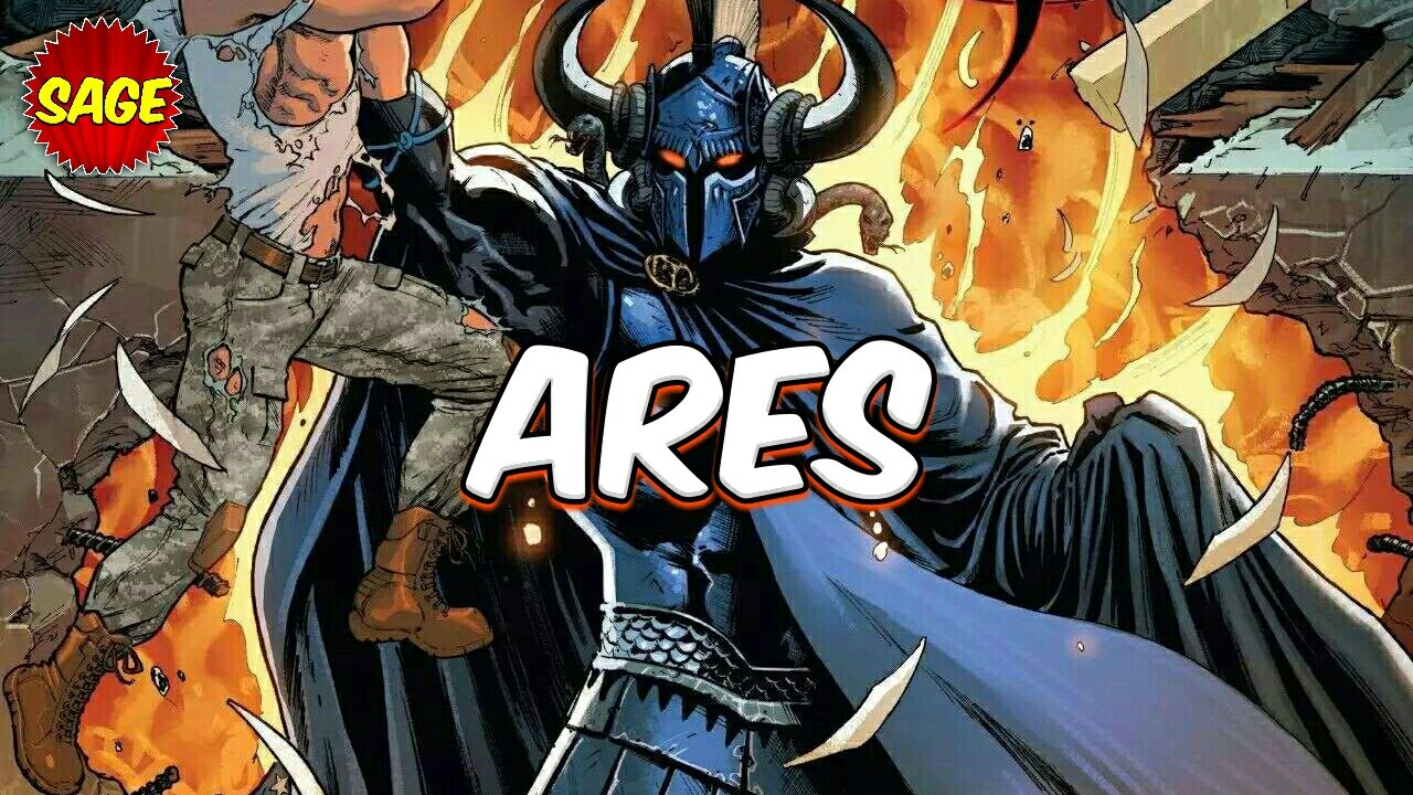 Открытки с Аресом из комиксов Вселенной Марвел скачать бесплатно.