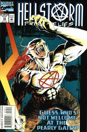 Открытки с Хеллстормом из комиксов Вселенной Марвел скачать.