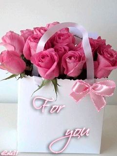 Чудесные открытки с розовыми розами скачать бесплатно gif.