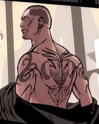 Открытки с Татуированным Человеком из комиксов скачать бесплатно.