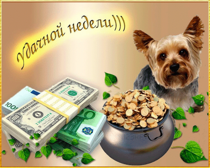 Открытки удачной недели скачать. Открытки удачной недели бесплатно.