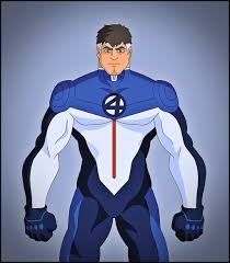 Открытки Капитаном Фантастик из Фантастической Четвёрки Марвел.