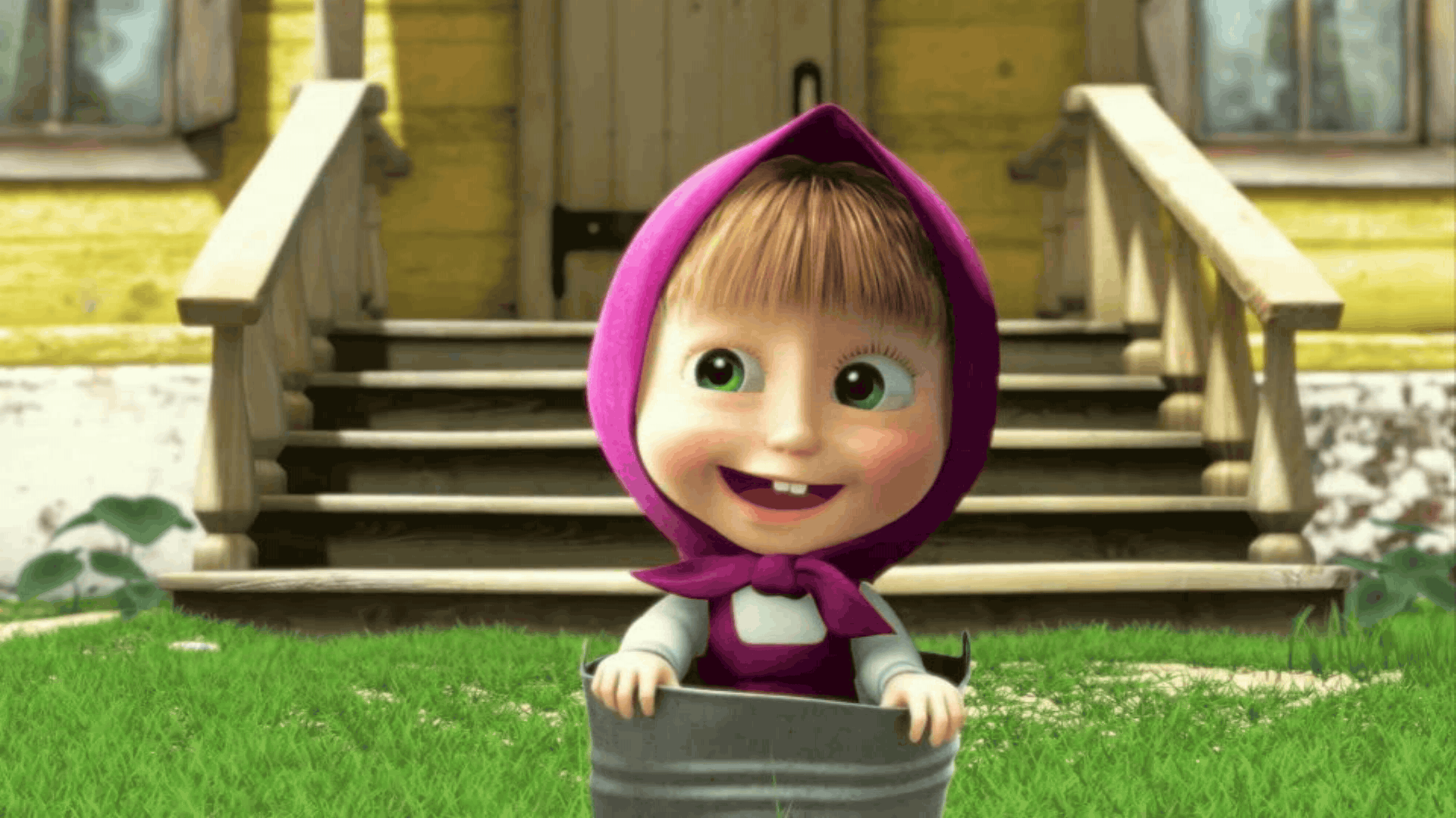 Открытки Маша и Медведь скачать бесплатно. Открытки Маша и Медведь онлайн.