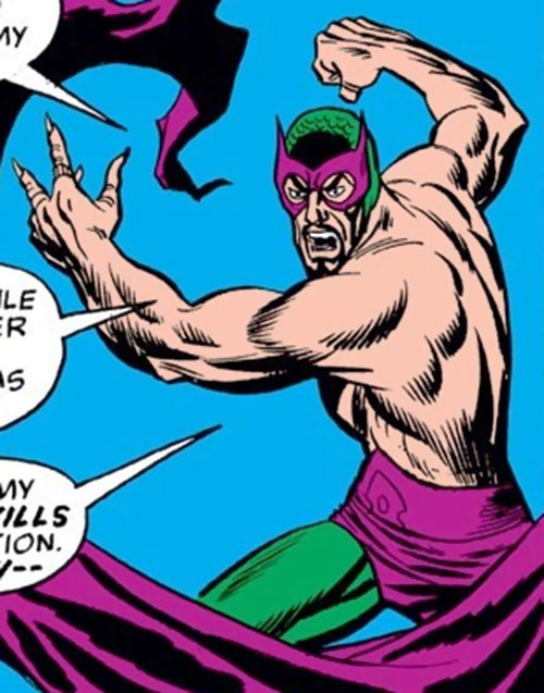 Открытки с Мандарином злодеем из комиксов Вселенной Марвел. 