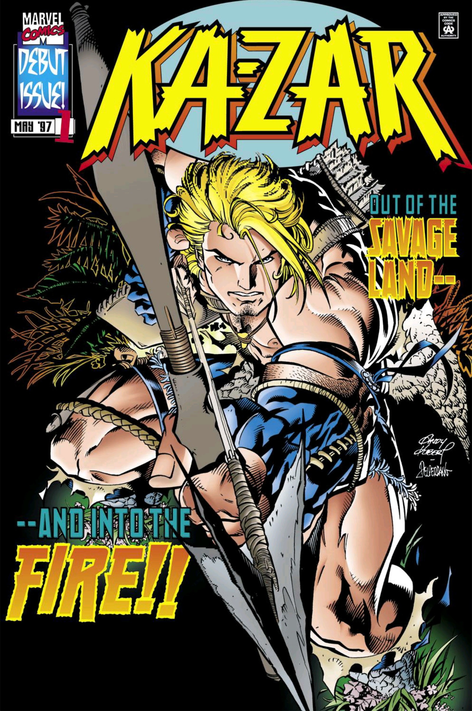 Открытки с Ка - Заром Кевином Пландером из комиксов Марвел. 