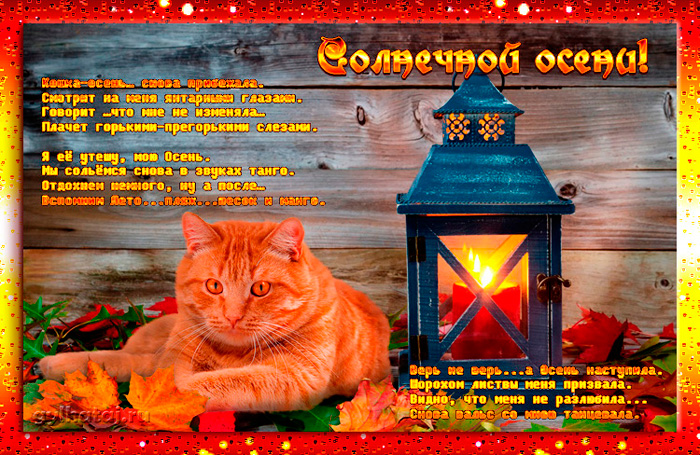 Открытки со стихами об осени скачать. Открытки со стихами об осени онлайн.