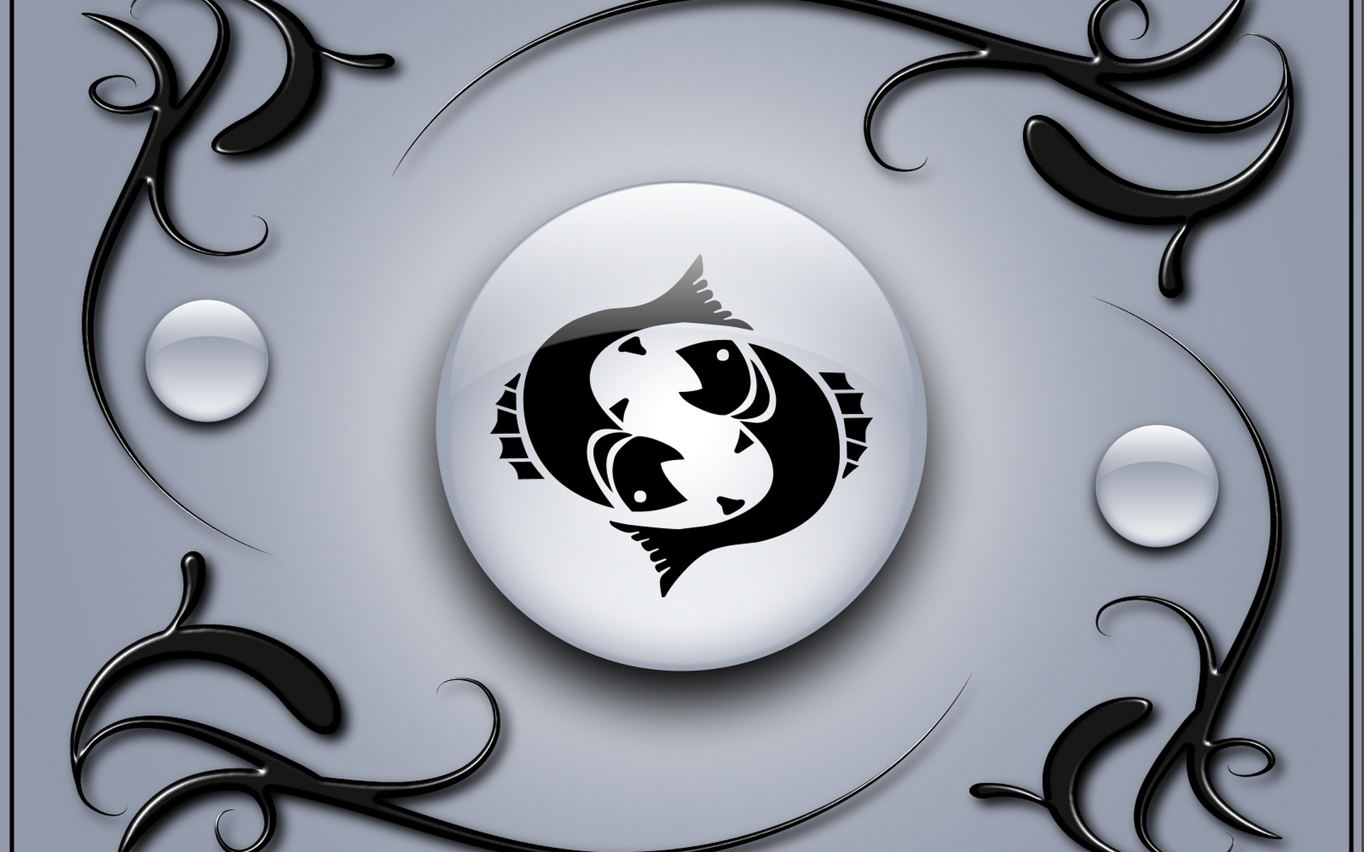  Скачать бесплатные открытки знак зодиака Рыбы с анимациями.