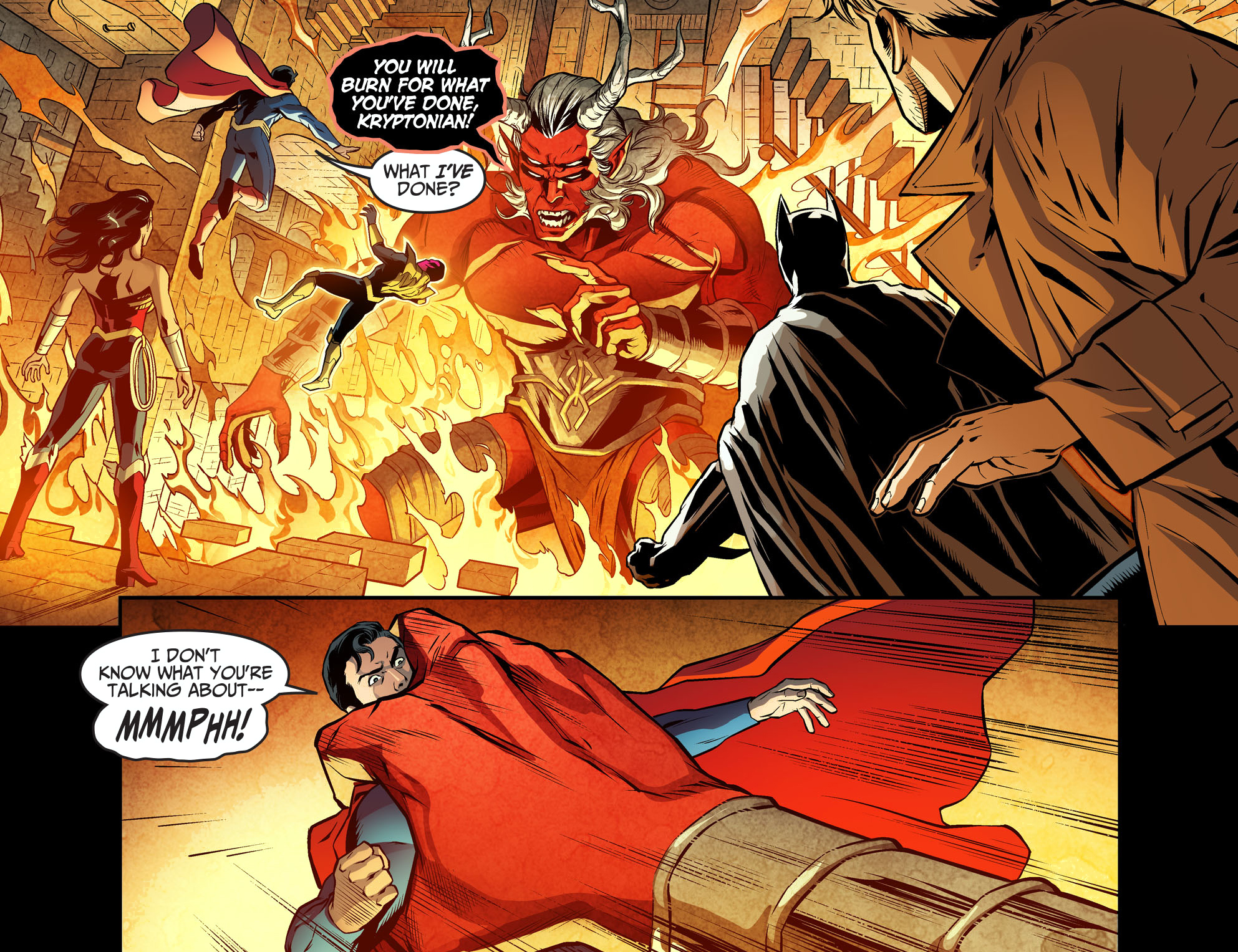 Открытки с Джоном Константином из Вселенной комиксов ДС скачать.