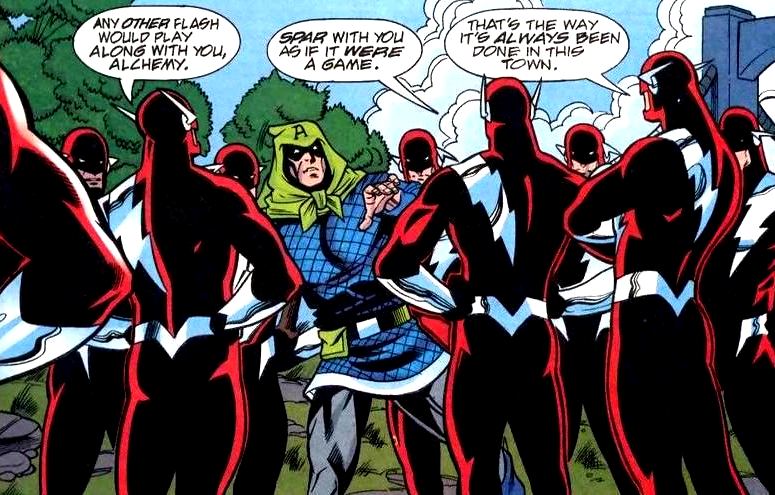 Открытки с Доктором Алхимией из комиксов ДС скачать бесплатно.