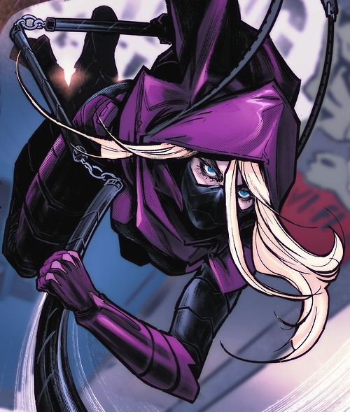 Открытки со Спойлер из комиксов Вселенной ДС скачать бесплатно.