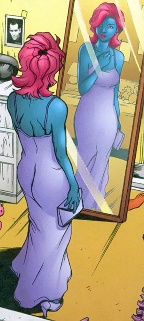 Открытки с Индиго из комиксов Вселенной ДС скачать бесплатно.