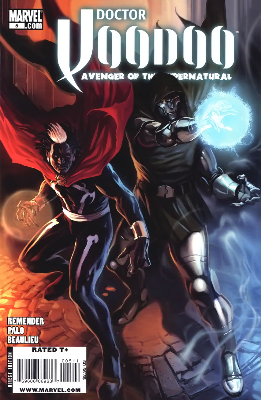 Открытки с Доктором Вуду суперзлодеем из комиксов Вселенной Марвел.