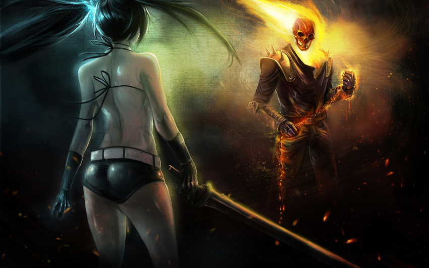 Открытки с Призрачным Гонщиком анимационные. Открытки с Призрачным Гонщиком.