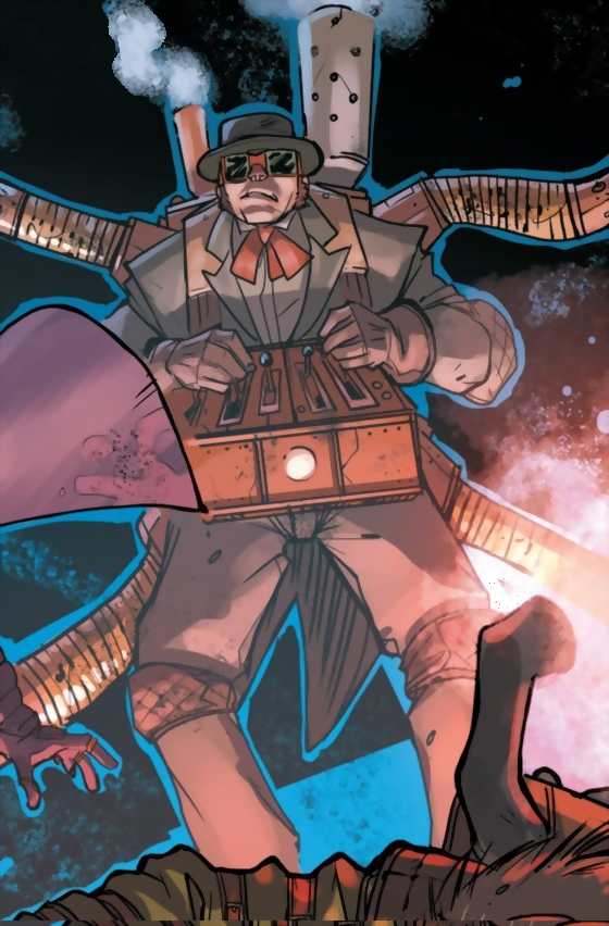 Открытки с Отто Октавиусом скачать бесплатно. Открытки с Доктором Осьминогом.