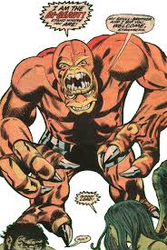 Открытки с Би - Зверем суперзлодеем из комиксов серии марвел.