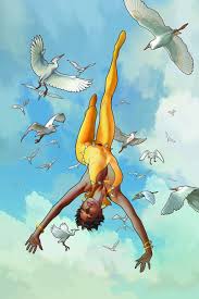 Открытки с Лисицей из комиксов Вселенной ДС скачать бесплатно.