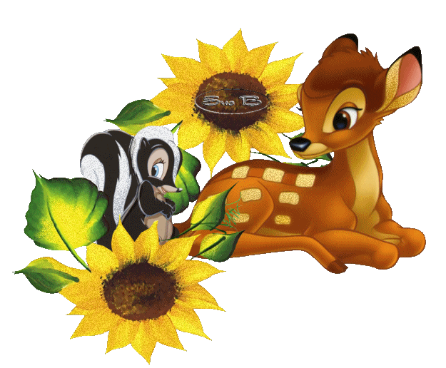 Открытки с Оленёнком Бэмби скачать бесплатно. Открытки с Оленёнком Бэмби онлайн.