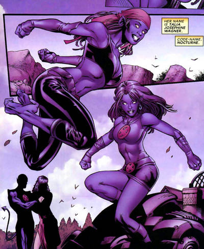 Открытки с Ноктюрн из комиксов о Людях Икс скачать бесплатно.