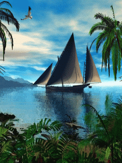 Открытки с океаном скачать бесплатно. Открытки с океаном gif.