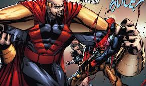 Открытки с Дельгадо из Аколитов Людей Икс комиксов Марвел.   