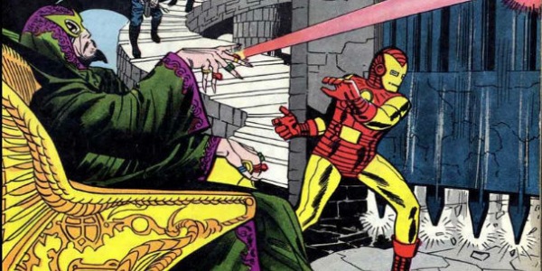 Открытки с Мандарином злодеем из комиксов Вселенной Марвел. 