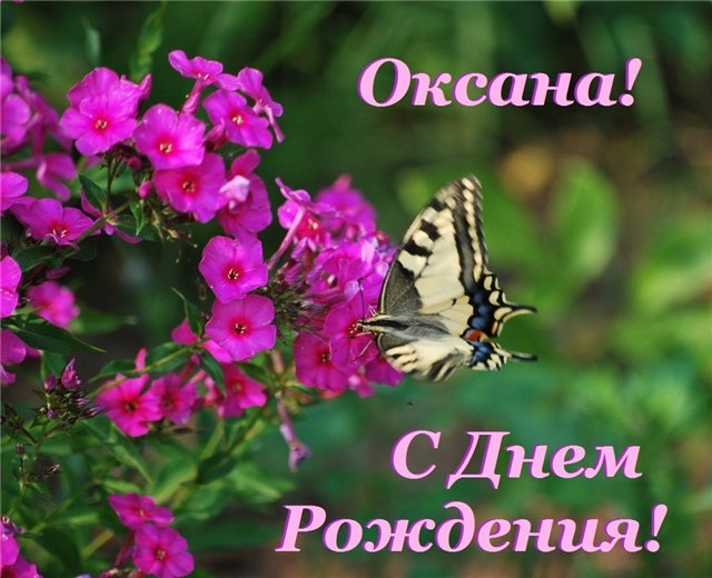 Открытки с именем Оксана с анимациями. С днём рождения Оксана открытки.