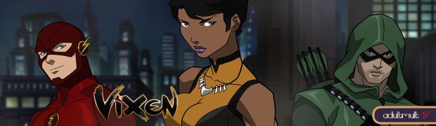 Открытки с Лисицей из комиксов Вселенной ДС скачать бесплатно.