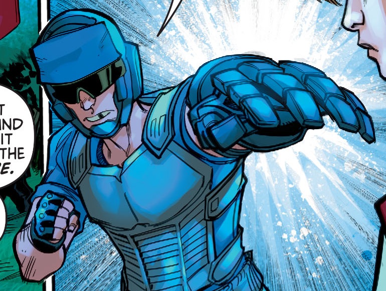 Открытки со Спортмастером из Вселенной ДС скачать бесплатно.