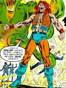 Открытки с Ангаром Крикуном из комиксов Вселенной Марвел.    