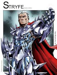 Открытки со Страйфом из комиксов Вселенной Марвел скачать бесплатно.