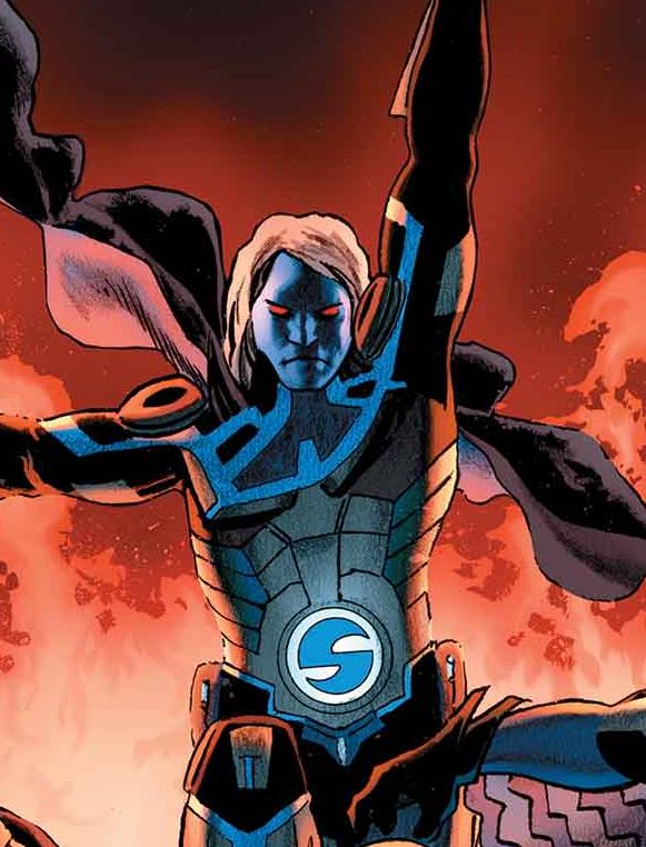 Открытки с Часовым из комиксов Вселенной Марвел скачать бесплатно.