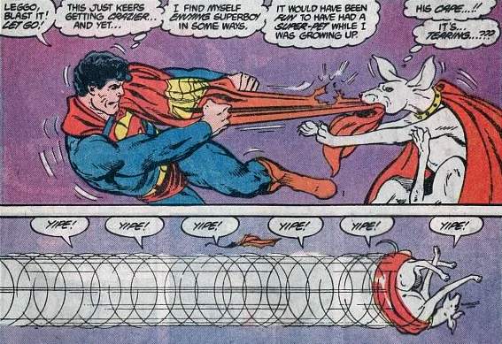 Открытки с Крипто скачать бесплатно. Крипто собака Супермена открытки.