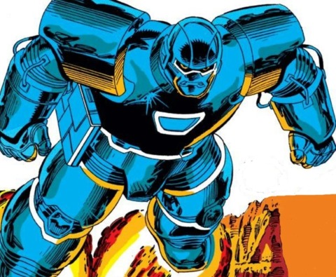 Открытки с Железным Дельцом Обадайя Стейном из комиксов Марвел.