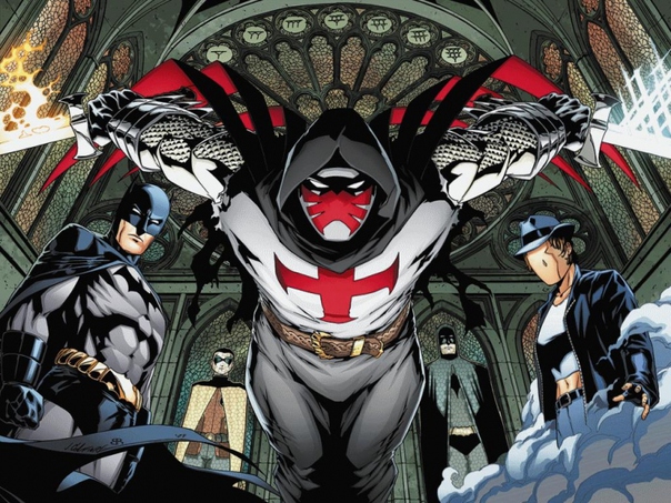 Открытки с Азраилом по комиксам. Открытки с Азраилом из Бэтмена.