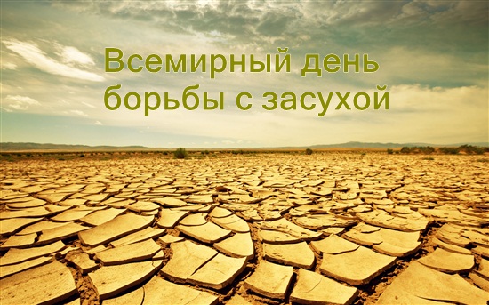 Открытки со Всемирным днём борьбы с засухой и опустыниванием.