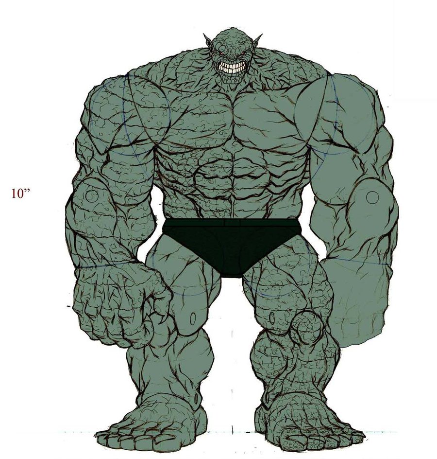 Открытки с Мерзостью из комиксов Вселенной Марвел скачать бесплатно.