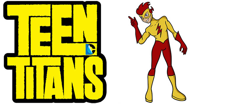 Открытки с Кид Флэшем скачать . Открытки с Кид Флэшем онлайн.